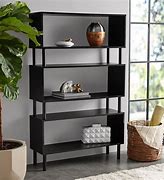 Image result for Bookshelf Black and White