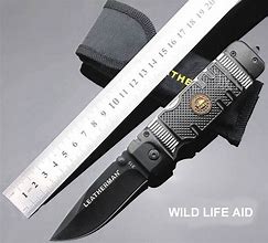 Image result for Military Survival Folding Knife