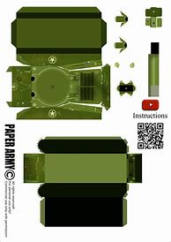 Image result for Papercraft Tank