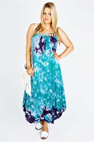 Image result for Plus Size Tie Dye Dresses