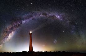 Image result for Lighthouse Milky Way