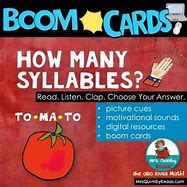 Image result for How Many Syllables Worksheet