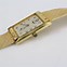 Image result for Longines Square Face Wire Mesh 14K Gold Watch