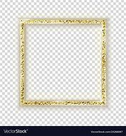 Image result for Gold Square Frame No Background
