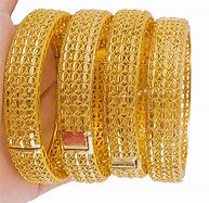 Image result for Gold Plated Bangle Bracelets