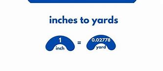 Image result for Inches per Yard