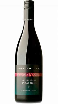 Image result for Spy Valley Pinot Noir