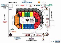 Image result for PPL Arena Seating Chart