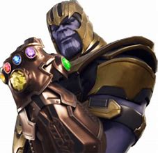 Image result for Thanos Fortnite Skin Transparent Background