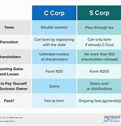 Image result for Diference Between C and S Corporation