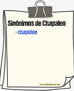 Image result for chapaleo