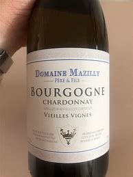 Зображення, знайдене за запитом "Mazilly Bourgogne Blanc Vieilles Vignes"