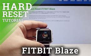 Image result for How to Restart Fitbit Blaze