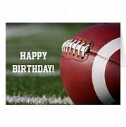 Image result for Football Birthday Card Greeting