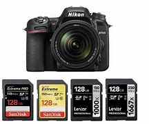 Image result for Nikon D7500 Memory Card