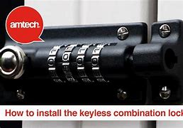Image result for Keyless Combination Slide Bolt Lock