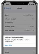 Image result for iPhone 5S Screen Displaying Message