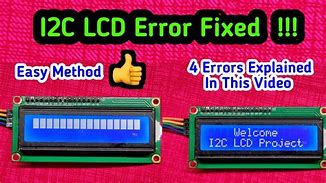 Image result for LCD 16X2 I2C Text in Out