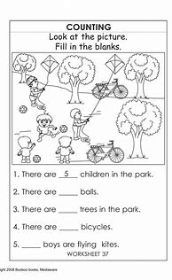 Image result for Worksheets for Kids Kindergarten