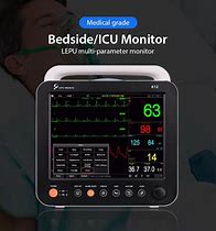Image result for Movable Multiparameter Patient Monitor