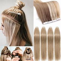 Image result for Snap Tape in Hair Extensions