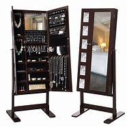 Image result for Stand Up Mirror Jewelry Armoire