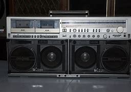Image result for Old Big Boombox