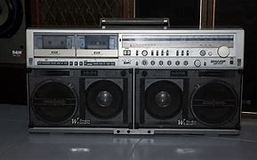 Image result for Old School Cassette Boombox