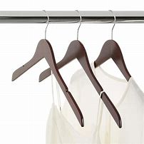 Image result for Walnut Wood Clothes Hanger