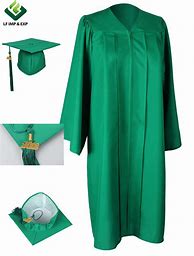 Image result for Happy Graduation Green Cap and Gown