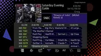 Image result for Old DirecTV Guide