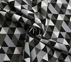 Image result for Black and White Drapery Fabric