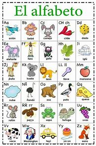 Image result for Spanish Words for Preschool