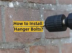 Image result for How to Install a Hanger Bolt