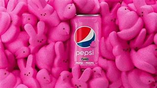 Image result for Pepsi Peeps Blue Soda in Glass