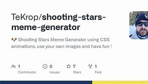 Image result for Shooting Star Meme Generator