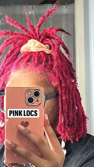 Image result for Hot Pink Locs