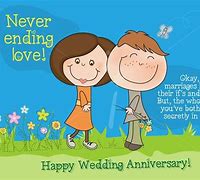 Image result for Happy Wedding Anniversary Funny Quotes