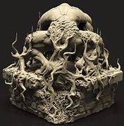 Image result for Venom Fan Art Digital Sculpture