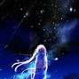 Image result for Anime Girl Galaxy Space