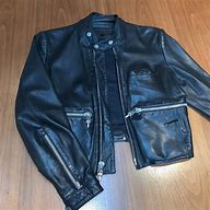 Image result for Chrome Color Leather Jacket