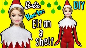 Image result for Elf On a Shelf Barbie Black Eye