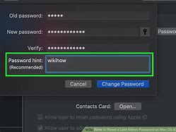 Image result for Reset Mac Password