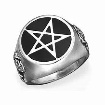Image result for alchemy gothic pentacle ring