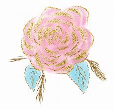Image result for Rose Gold Foil Flower.jpg