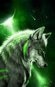 Image result for green moon wolves art