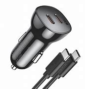Image result for USBC Car Charger with Built in Cable