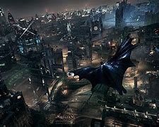 Image result for Batman Over Gotham City