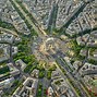 Image result for Paris Eiffel Tower Aerial View