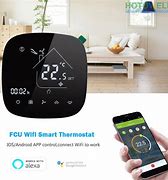 Image result for Wi-Fi Thermostats with 3 Speed Fan Control